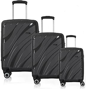 Valiza CCS 5223 Set Anthracite