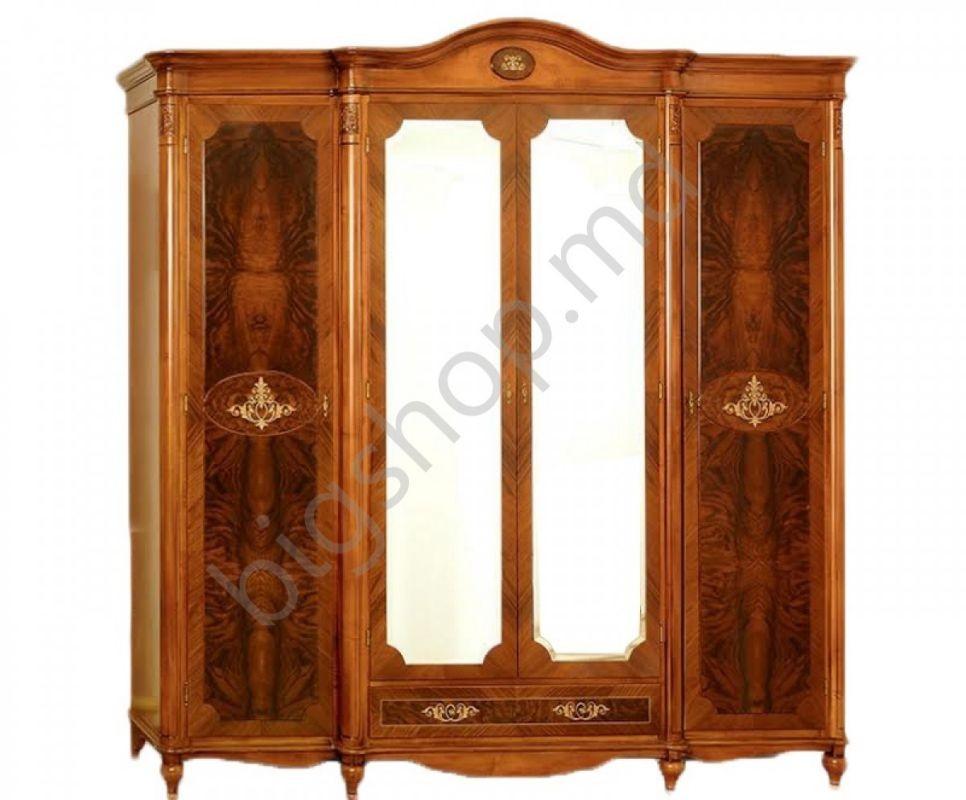 Шкаф люкс MobiLux Лариса 4U (Орех)