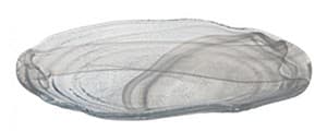 Platou Arda Cam FENICE Alabaster White 30x14,5 cm (6 buc)