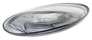 Сервировочная тарелка Arda Cam OLA Alabaster Black 30 cm (6 шт)