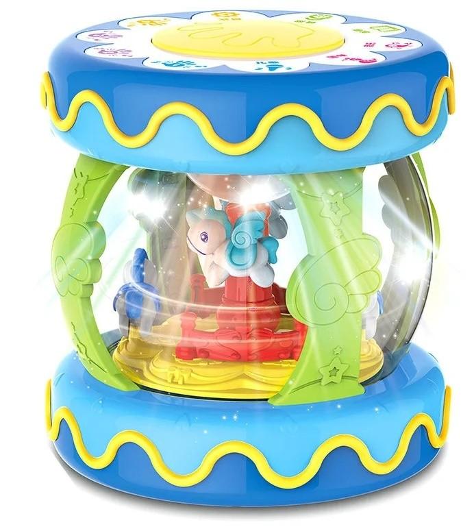Jucarie muzicala Huanger tambur-carusel 44062