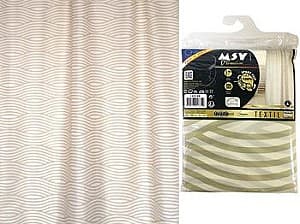 Шторка для ванной MSV Sahara 180X200см
