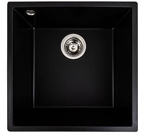 Chiuveta bucatarie ELEFANT PREMIUM RUBA 4040 Negru Metalic
