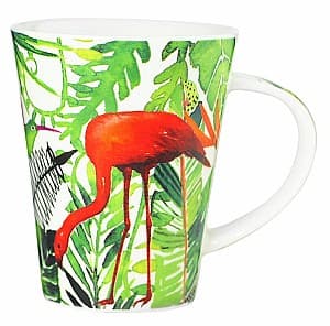 Set pentru ceai si cafea Casa Masa Flamingo Rosu 355 ml (6 buc)