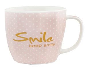 Set pentru ceai și cafea Casa Masa GRANITY SMILE 370 ml (6 buc)