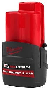 Аккумулятор для электроинструмента Milwaukee M12HB2.5