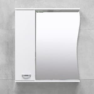 Зеркало в ванную Bayro DEMO 750X750 левый белый (110109)