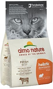 Сухой корм для кошек Almo Nature HOLISTIC Maintenance Beef 400g