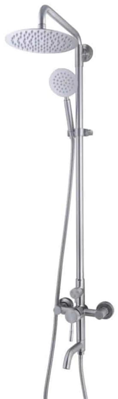 Душевая система Mat|eco INOX (250)