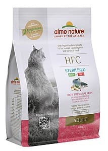 Hrana uscata pentru pisici Almo Nature HFC Adult Sterilized Salmon 300g