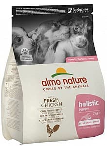 Hrana uscata pentru caini Almo Nature HOLISTIC XS-S Puppy Chicken 2kg