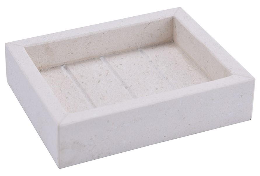 Suport pentru sapun NOMI VEST MARMURĂ BEJ (91039)