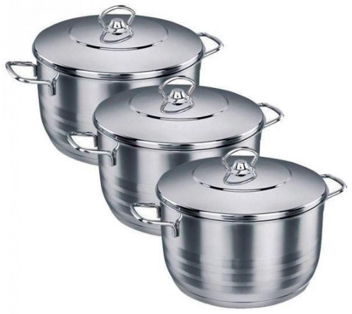 Set vase de gatit Korkmaz TRIO 6 buc