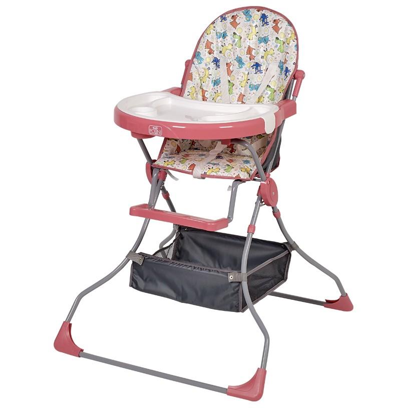 Стул для кормления простой Polini Kids 252 Собачки Pink