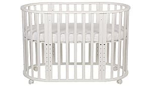 Кроватка детская Polini Kids Simple 911 White