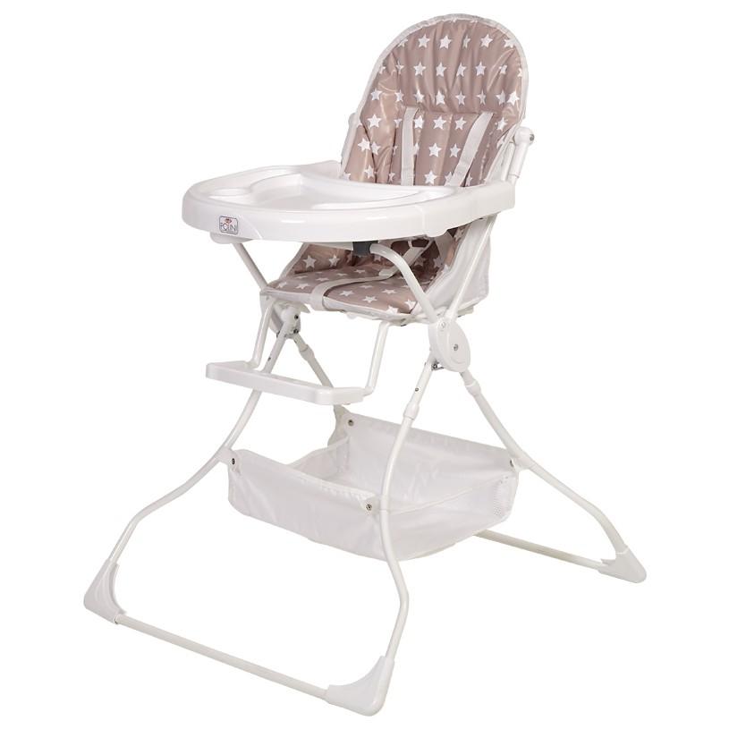 Scaun de masa simplu Polini Kids 252 Stele White-Macchiato
