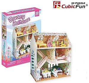 Пазлы CubicFun Кукольный домик мечты