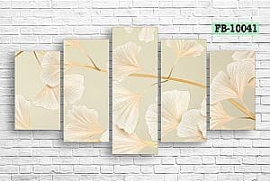 Tablou multicanvas Art.Desig Decorative flowers FB-10041