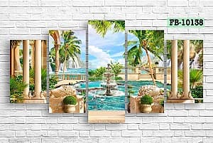 Tablou multicanvas Art.Desig Paradise FB-10138