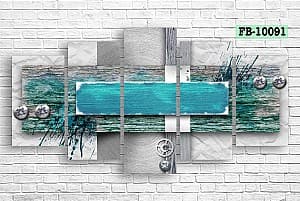 Tablou multicanvas Art.Desig Efectul de inundatii FB-10091