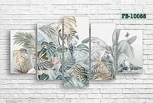 Tablou multicanvas Art.Desig Tropical nature FB-10088