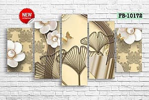 Tablou multicanvas Art.Desig Elemente decorative FB-10172