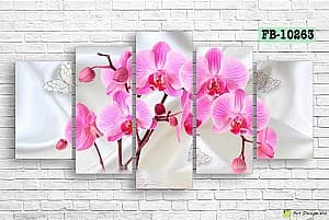 Tablou multicanvas Art.Desig Orhidee FB-10263
