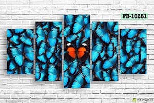 Модульная картина Art.Desig Butterflies FB-10281