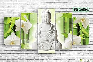 Tablou multicanvas Art.Desig Buddha FB-10304