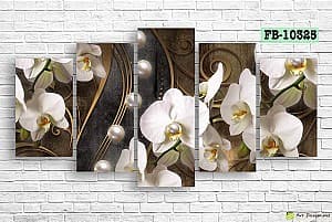 Tablou multicanvas Art.Desig Orhidee FB-10325
