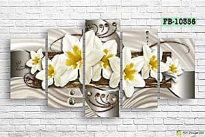 Модульная картина Art.Desig Narcissus flowers FB-10356