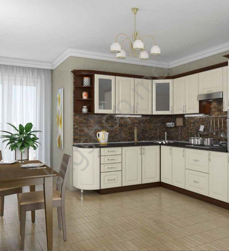 Кухонный гарнитур Confort-NV Квадрис (2.1x2.4/0.72м)