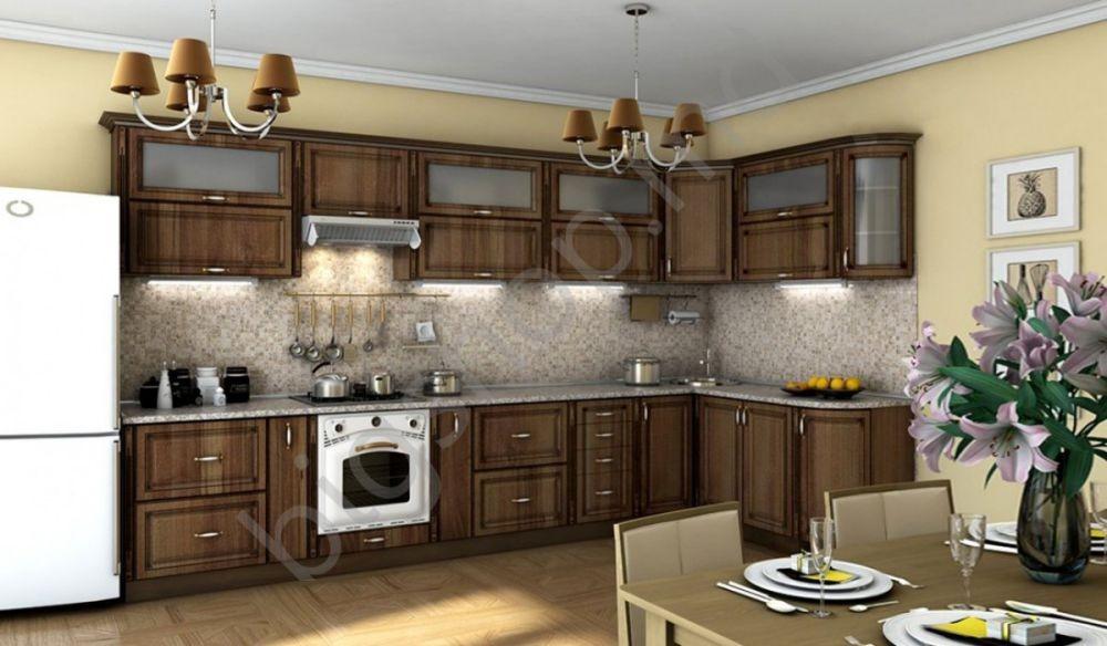 Set mobila bucatarie Confort-NV Platinum (3.6x1.7/0.72m)