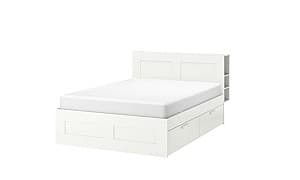 Кровать IKEA Brimnes white 140×200 см