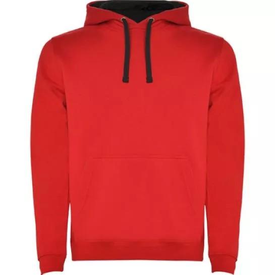 Батник для женщин Roly Urban Red/Vigore Black