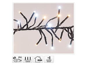 Рождественские огни Christmas Плотный 1512 LED теплый белый/белый