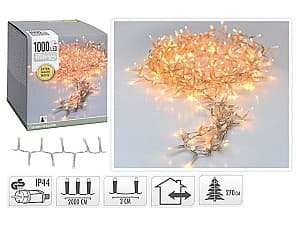 Рождественские огни Christmas Нить 1000LED 20М