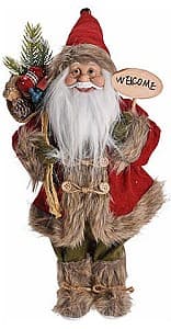 Decoratiune de Craciun Christmas Mos Craciun cu crengute de craciun