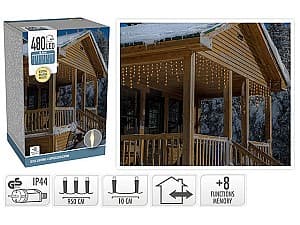 Luminite de Craciun Christmas Turturi 480LED