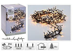 Luminite de Craciun Christmas Fir 700LED alb cald