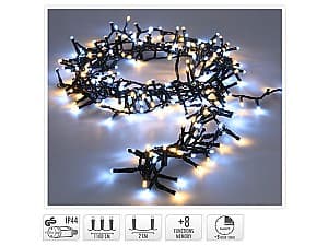 Рождественские огни Christmas Густые 560LED теплый белый/белый