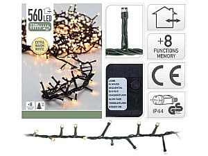 Luminite de Craciun Christmas Ramura 560LED extra alb cald