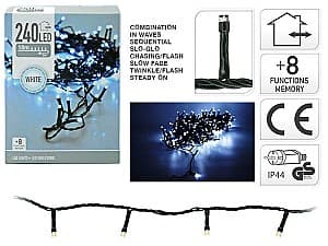 Рождественские огни Christmas Нить 240LED белый