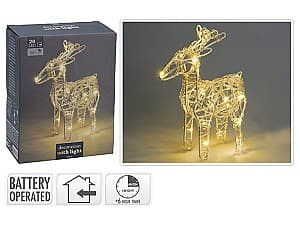 Decoratiune de Craciun Christmas Cerb 20microled