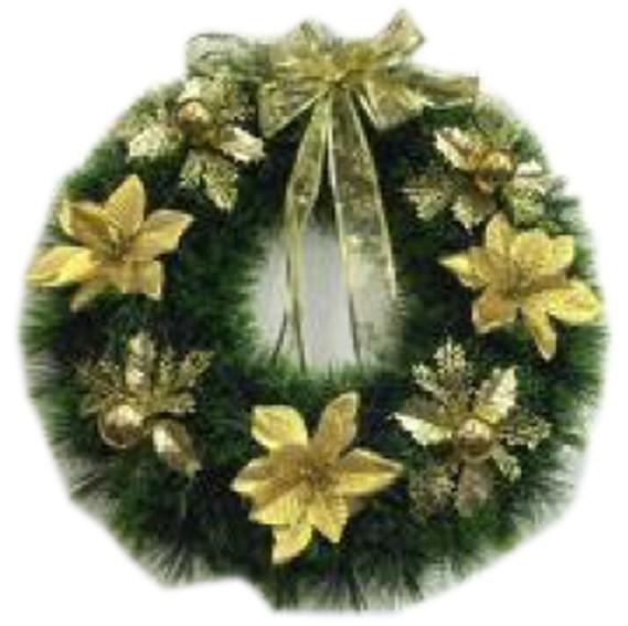 Елочная ветка Christmas Д50см 35428