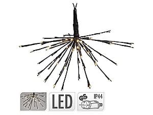 Новогодние украшение Christmas Соцветие 72LED теплый белый