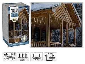 Luminite de Craciun Christmas Turturi 180LED alb cald