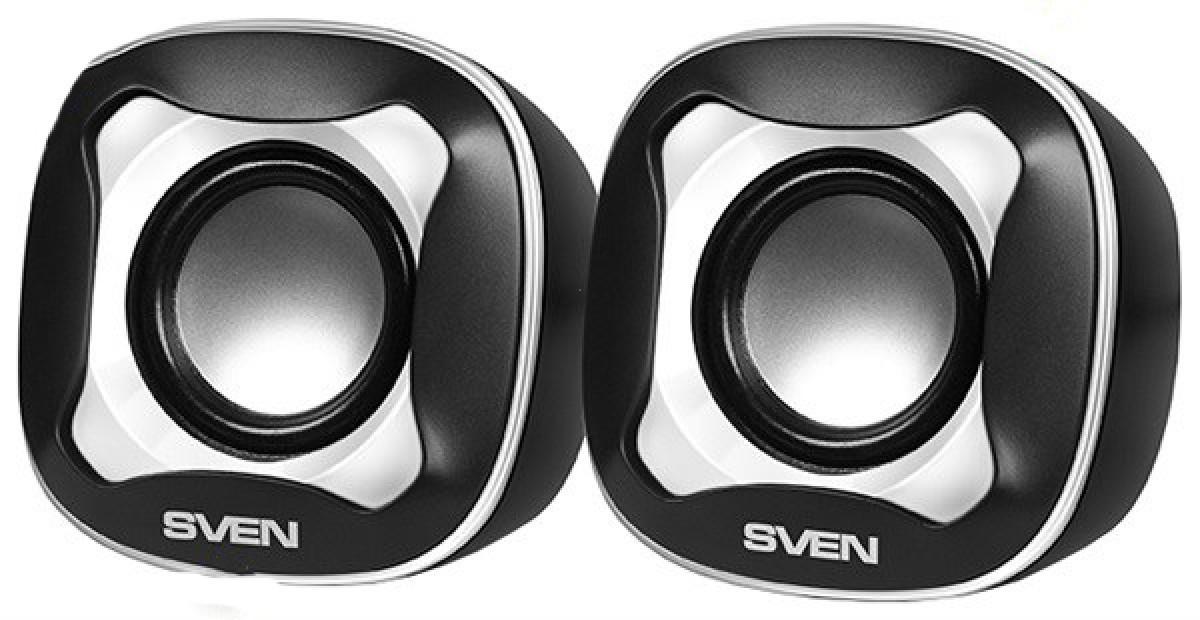 Колонки SVEN 170 Black/white
