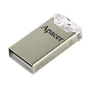 USB stick Apacer 16GB AH111 Silver-Crystal