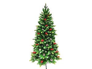 Елка искусственная Christmas PE с яблоком и шишками